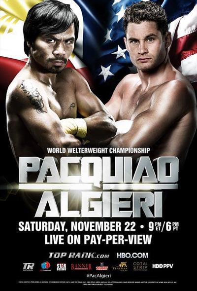 HBO Boxing - Pacquiao vs. Algieri