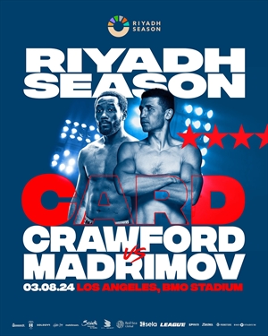 Boxing on DAZN - Terence Crawford vs. Israil Madrimov