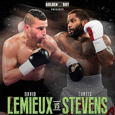 HBO Boxing - David Lemieux vs. Curtis Stevens