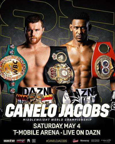 Boxing on DAZN - Canelo vs. Jacobs