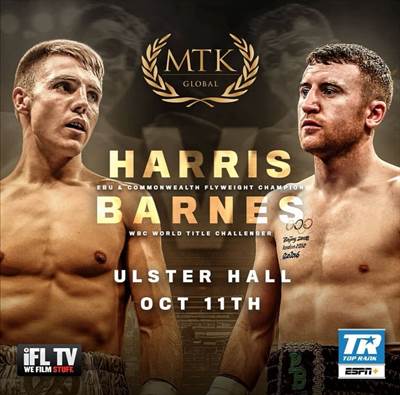 Boxing on ESPN+ - Jay Harris vs. Paddy Barnes
