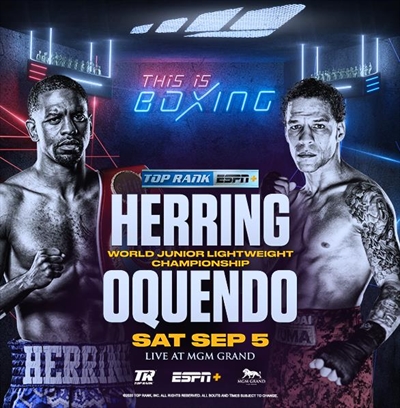 Boxing on ESPN+ - Jamel Herring vs. Jonathan Oquendo