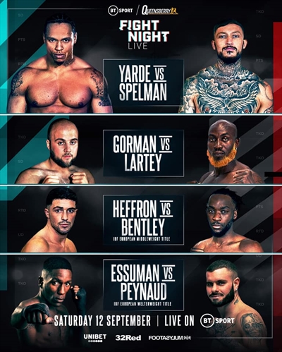 Boxing on ESPN+ - Anthony Yarde vs. Dec Spelman