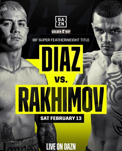 Boxing on DAZN - Joseph Diaz vs. Shavkatdzhon Rakhimov