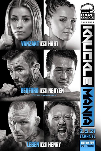 BKFC Knucklemania - Vanzant vs. Hart
