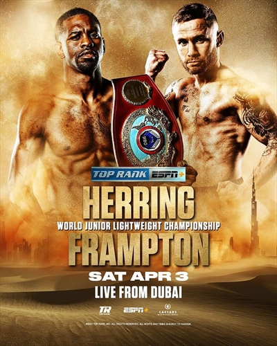 Boxing on ESPN+ - Jamel Herring Vs. Carl Frampton