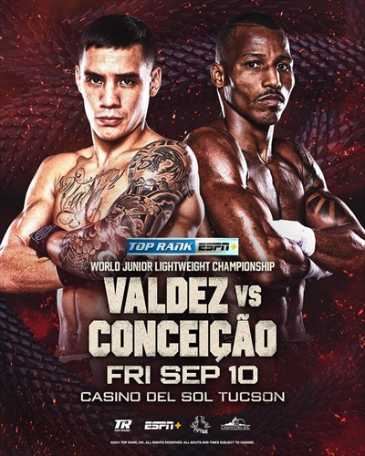 Boxing on ESPN+ - Oscar Valdez vs. Robson Conceicao
