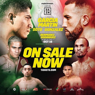 Boxing on DAZN - Mikey Garcia vs. Sandor Martin