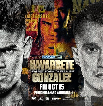 Boxing on ESPN+ - Emanuel Navarrete vs. Joet Gonzalez