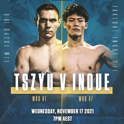 MAINEVENT Boxing - Tim Tszyu vs. Takeshi Inoue