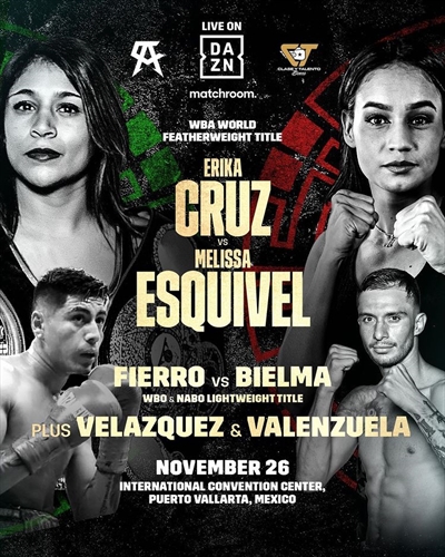 Boxing on DAZN - Erika Cruz vs. Melissa Esquivel
