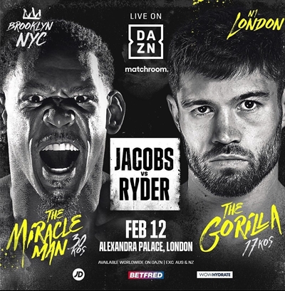 Boxing on DAZN - Daniel Jacobs vs. John Ryder