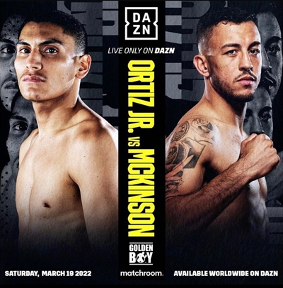 Boxing on DAZN - Vergil Ortiz Jr. vs. Mikey McKinson