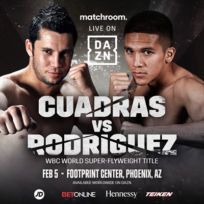 Boxing on DAZN - Carlos Cuadras vs. Jesse Rodriguez