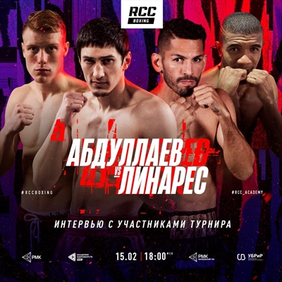 RCC Boxing - Zaur Abdullaev vs. Jorge Linares