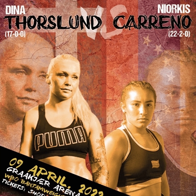 MTK Global - Dina Thorslund vs. Niorkis Carreno