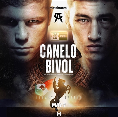 Boxing on DAZN - Canelo Alvarez vs. Dmitry Bivol