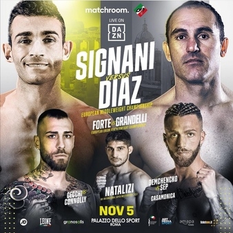 Boxing on DAZN - Matteo Signani vs. Ruben Diaz