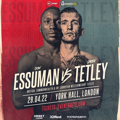 Queensberry Promotions - Ekow Essuman vs. Darren Tetley