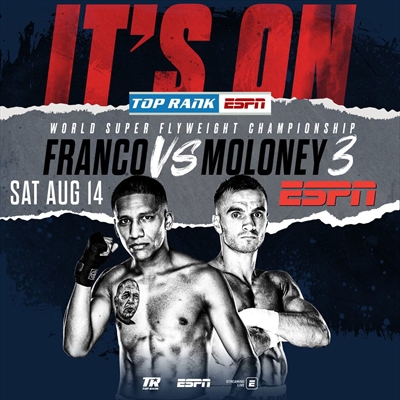 Boxing on ESPN - Joshua Franco vs. Andrew Moloney