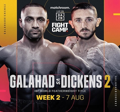 Boxing on DAZN - Kid Galahad vs. Jazza Dickens