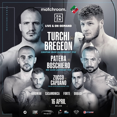 Boxing on DAZN - Fabio Turchi vs. Dylan Bregeon