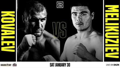 Boxing on DAZN - Sergey Kovalev vs. Bektemir Melikuziev