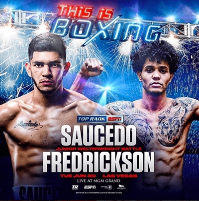 Boxing on ESPN - Alex Saucedo vs. Sonny Fredrickson