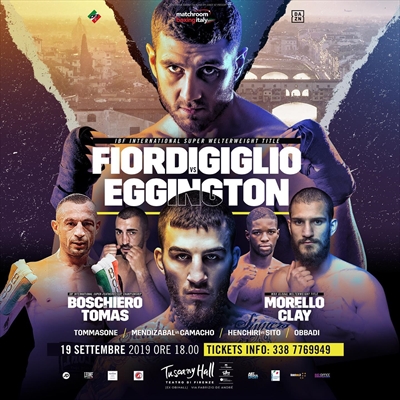 Boxing on DAZN - Orlando Fiordigiglio vs. Sam Eggington