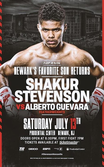 Top Rank Boxing - Shakur Stevenson vs. Alberto Guevara