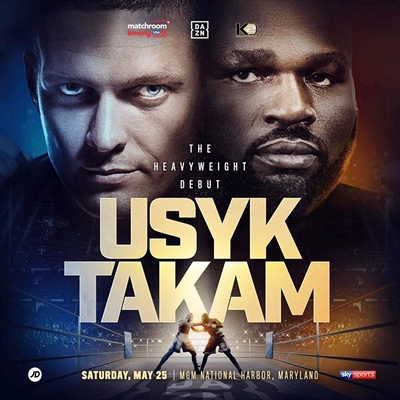 Boxing on DAZN - Usyk vs. Takam