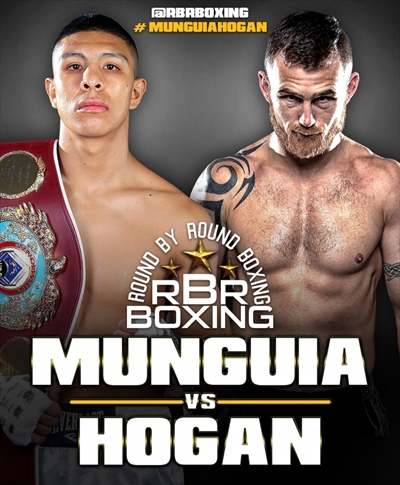 Boxing on DAZN - Munguia vs. Hogan