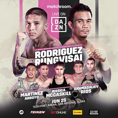 Boxing on DAZN - Jesse Rodriguez vs. Srisaket Sor Rungvisai
