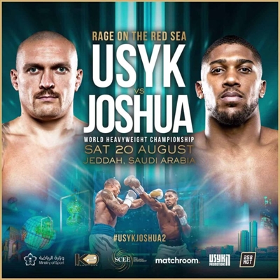 Boxing on DAZN - Oleksandr Usyk vs. Anthony Joshua 2