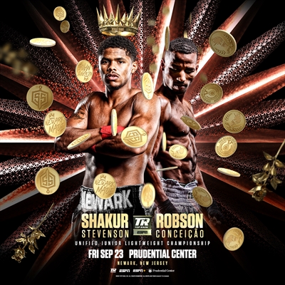 Boxing on ESPN - Shakur Stevenson vs. Robson Conceicao