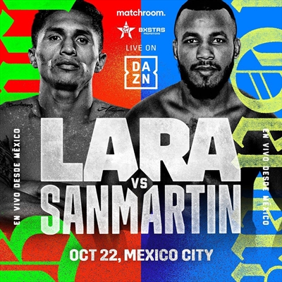 Boxing on DAZN - Mauricio Lara vs. Jose Sanmartin