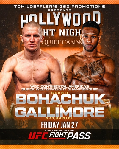 Boxing - Serhii Bohachuk vs. Nathaniel Gallimore