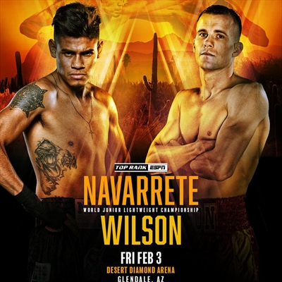 Boxing on ESPN+ - Emanuel Navarrete vs. Liam Wilson