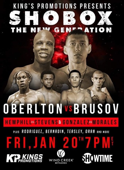 Showtime Boxing - Atif Oberlton vs. Artem Brusov