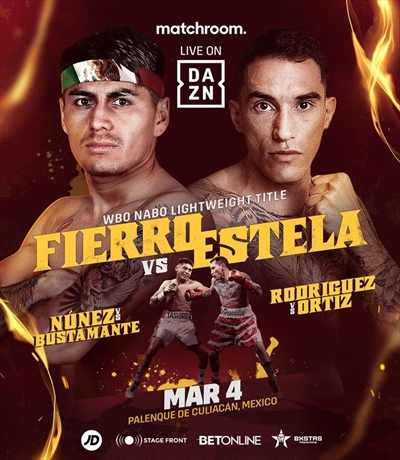 Boxing on DAZN - Angel Fierro vs. Eduardo Estela