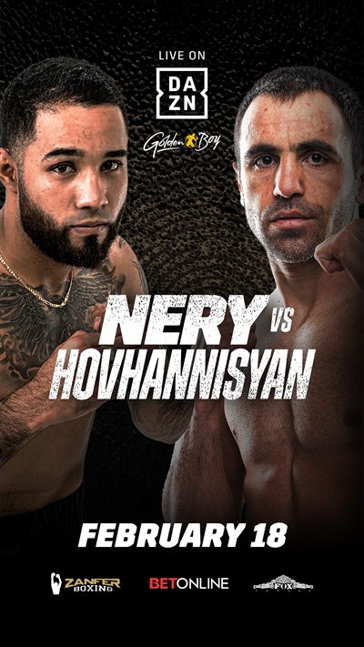 Boxing on DAZN - Luis Nery vs. Azat Hovhannisyan