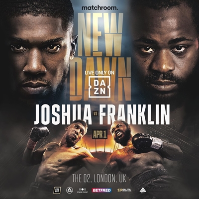 Boxing on DAZN - Anthony Joshua vs. Jermaine Franklin
