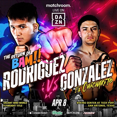 Boxing on DAZN - Jesse Rodriguez vs. Cristian Gonzalez