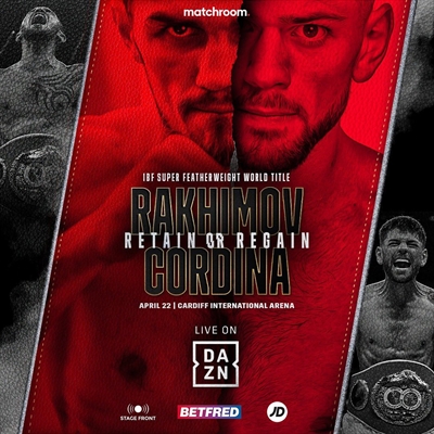 Boxing on DAZN - Shavkatdzhon Rakhimov vs. Joe Cordina