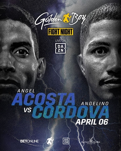 Boxing on DAZN - Angel Acosta vs. Angelino Cordova