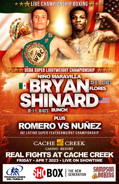 Showtime Boxing - Shinard Bunch vs. Bryan Flores