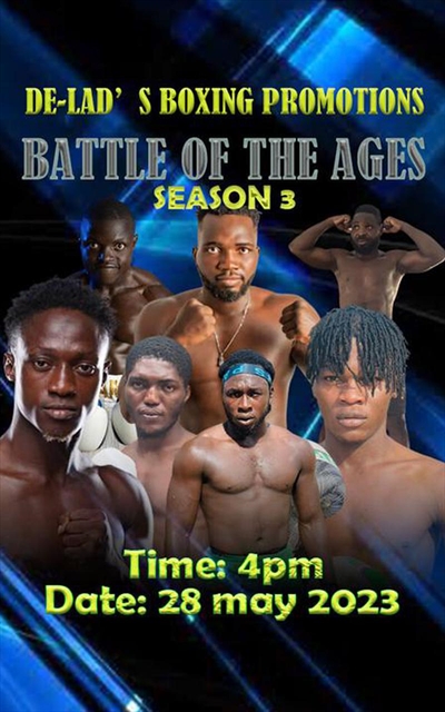De Lads Boxing Promotion - Battle of the Ages, Season 3