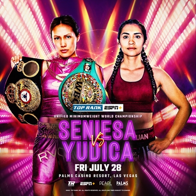 Boxing on ESPN+ - Seniesa Estrada vs. Leonela Yudica