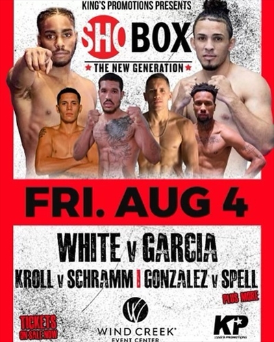 Showtime Boxing - Jordan White vs. Eridson Garcia