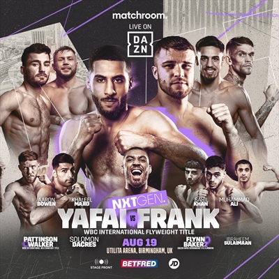 Boxing on DAZN - Galal Yafai vs. Tommy Frank